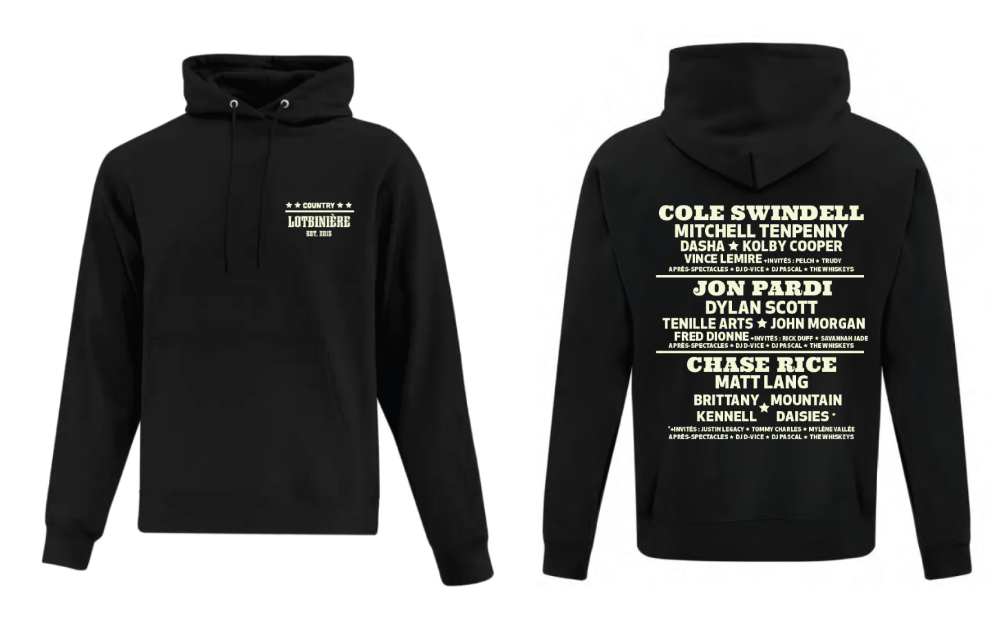 Hoodie Est. 2015 Lineup 2025